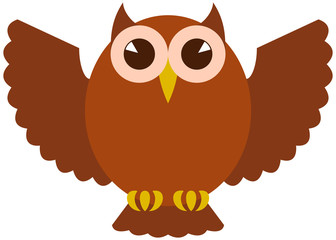 Icon vector Owl