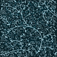 Seamless floral ornament - repeating texture