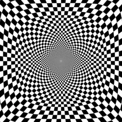 Photo sur Plexiglas Psychédélique Illustration vectorielle de fond d& 39 illusion d& 39 optique