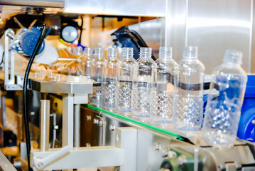 Bottling water on the plant