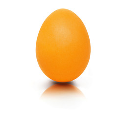 Orangenes Osterei