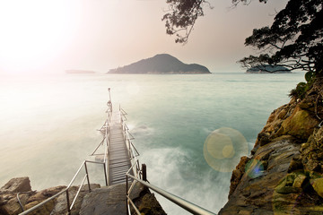 Sunset coast