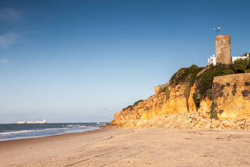 Atlantic Beach near Cadiz, Spain