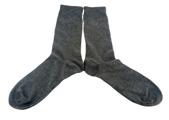 men's socks on a white background