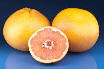 fresh grapefruit