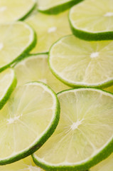 limes on background