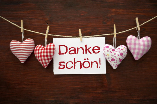Dankeschon Photos Royalty Free Images Graphics Vectors Videos Adobe Stock