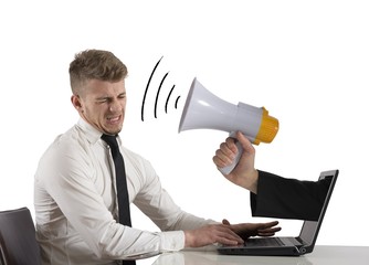 Web advertising and spam concept