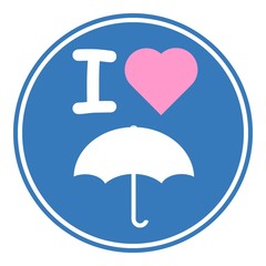 J'aime : Parapluie