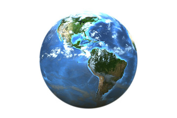 Fototapeta na wymiar Planet earth (3D)
