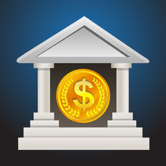 bank account vector