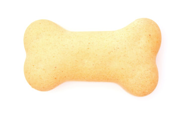 Beige dog biscuit