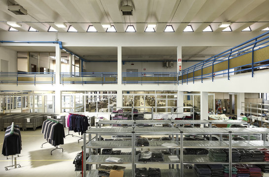 interior clothing factory