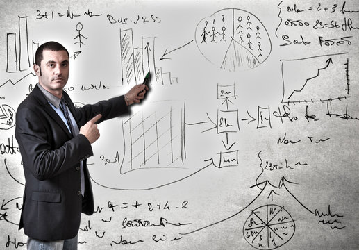 Modern business concept