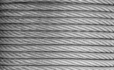 Steel rope background
