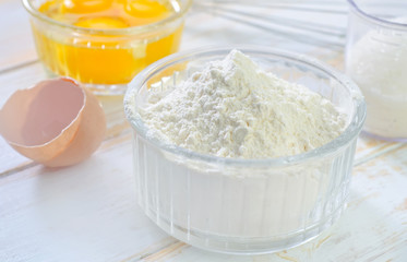 ingredients for dough