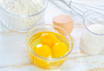 ingredients for dough