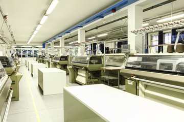 Industrial textile factory