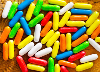 color candy