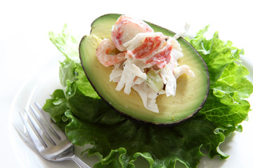 Seafood Stuffed Avocado