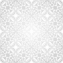 Vector Seamless Floral Wallpaper Pattern