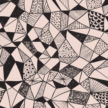 Vector Seamless  Funky Pattern