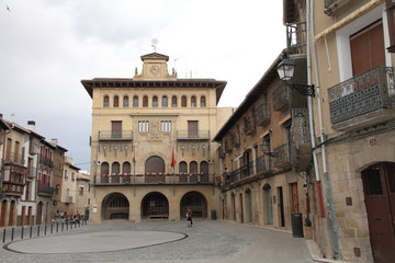 Olite town hall,Navarre,Spain