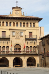 Olite town hall,Navarre,Spain