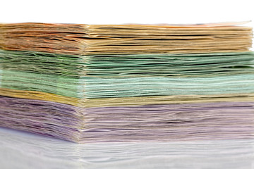 Viele verschiedene Euro-Geldscheine