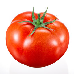tomato on white