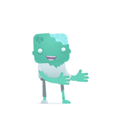 funny cartoon zombie