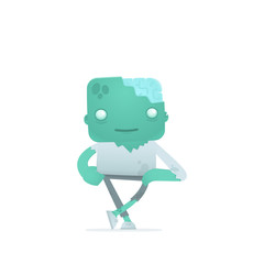 funny cartoon zombie