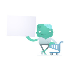 funny cartoon zombie