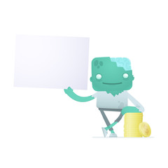 funny cartoon zombie