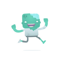 funny cartoon zombie