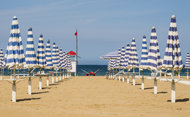 Italian Beach - Low Season in Rimini