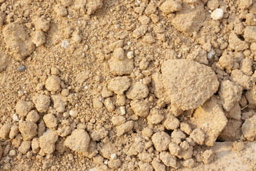 Pile of dry soil