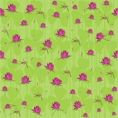 seamless flowers background
