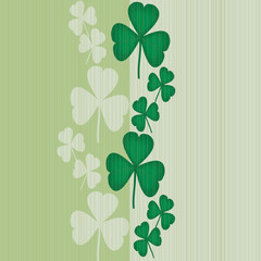 clovers seamless background