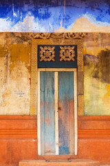 Colorful Doorway Entrace to Monk Temple