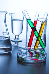 biology testing in R&D laboratory