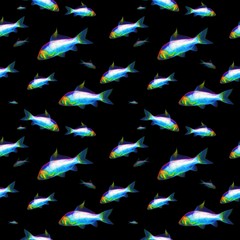Fish Seamless Background