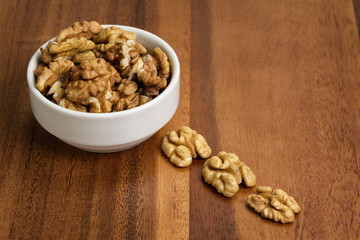 walnuts in bowl