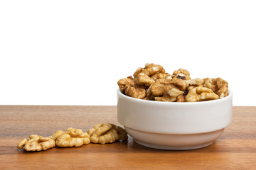 walnuts in bowl