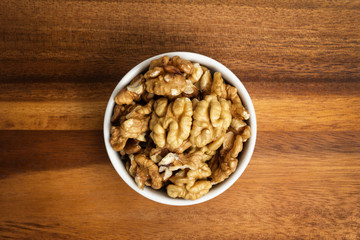 walnuts in bowl