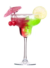  alcoholische cocktail met paraplu en tube © boule1301
