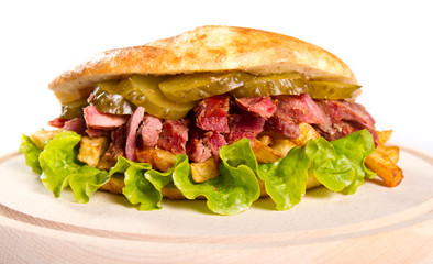 Beef sandwich