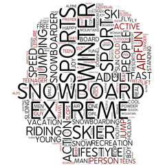 Fototapeta premium snowboard