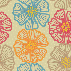 Floral seamless pattern