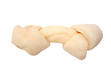 White dog bone